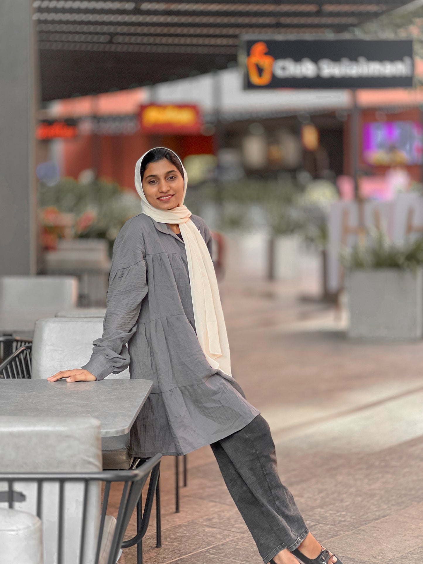 Elegant Flowy Tiered Tunic – Modest & Stylish