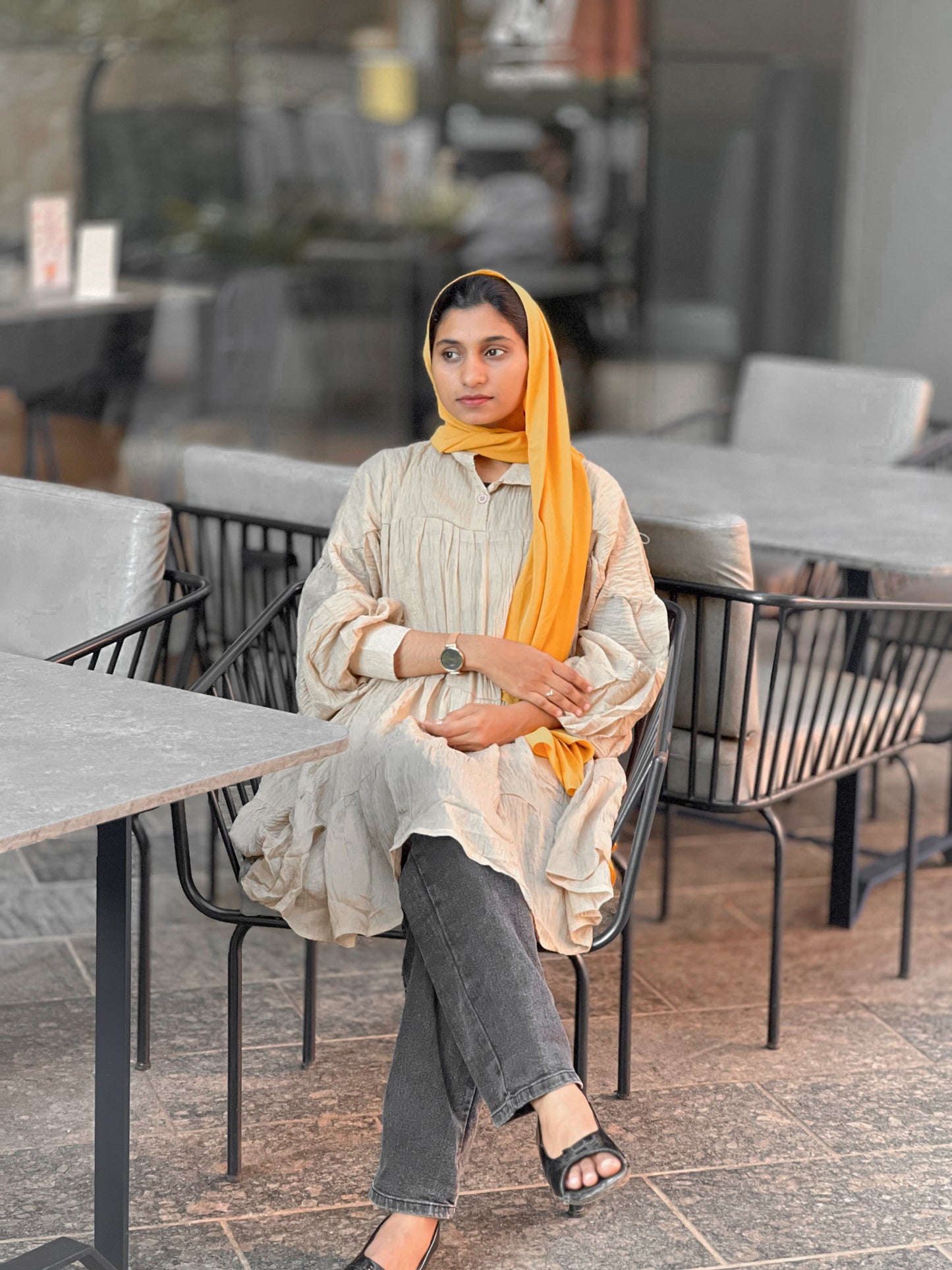 Elegant Flowy Tiered Tunic – Modest & Stylish