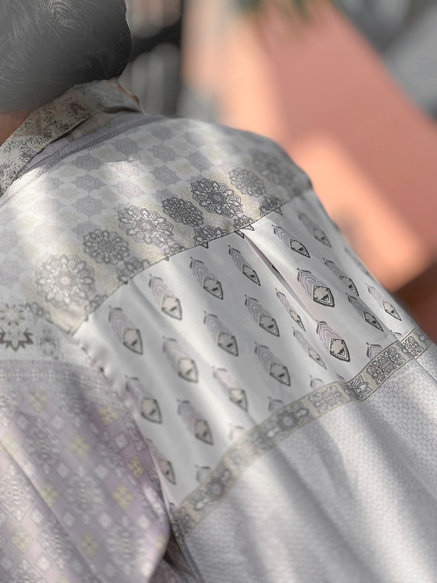 Pastel Printed Long Kurta