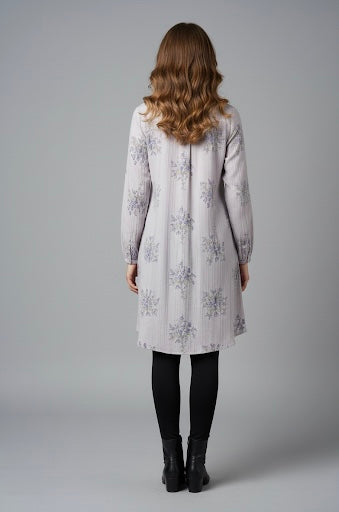 Soft Imported Floral Long Top