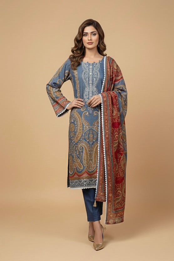 Elegance made easy ✨ A beautifully stitched set with vibrant prints and stunning detailing.