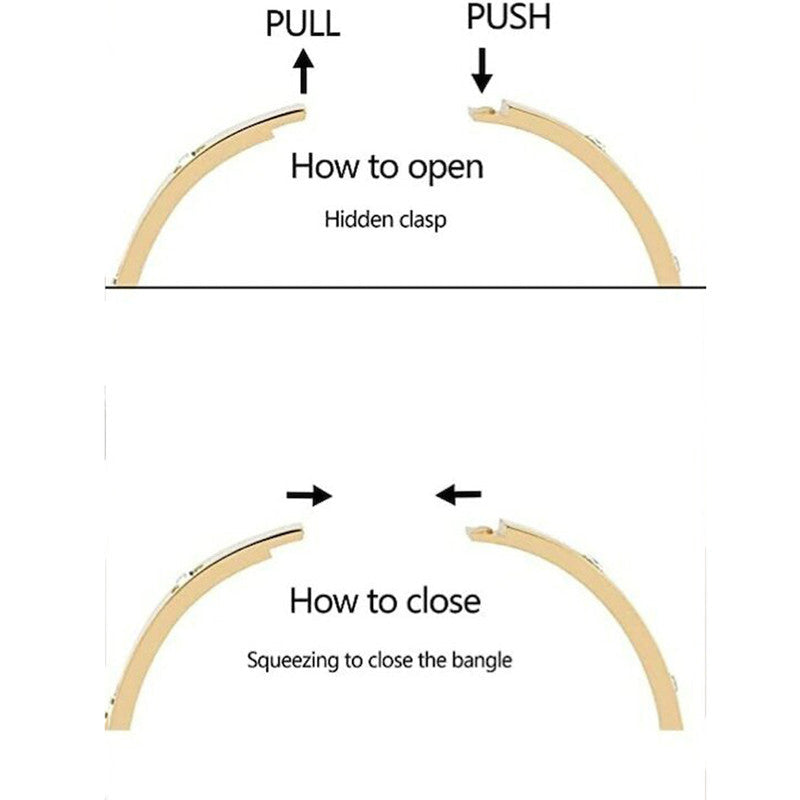 Contemporary Gold-Plated Love AD Bracelet – Anti-Tarnish Stainless Steel