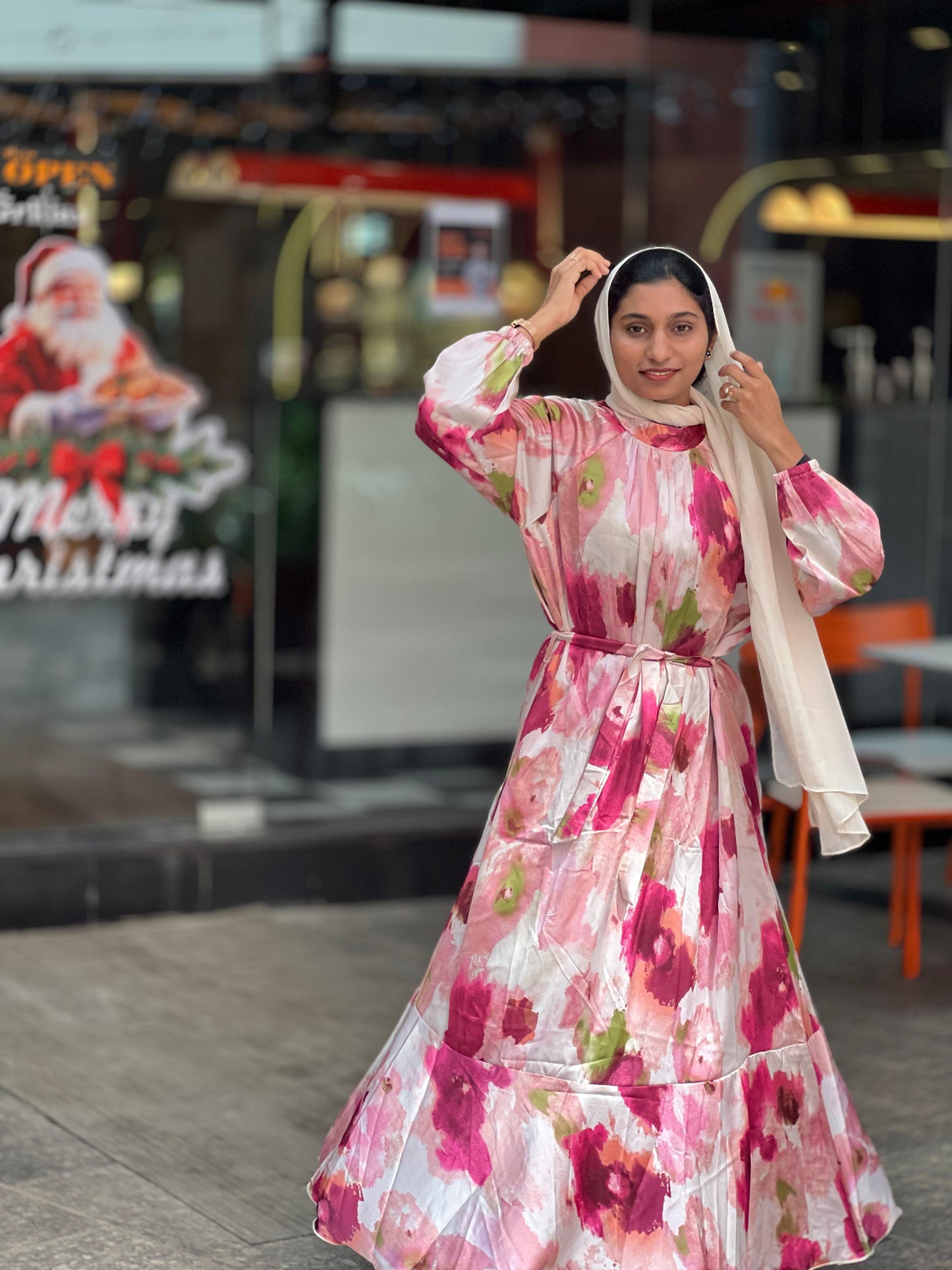 Floral Elegance Maxi Dress
